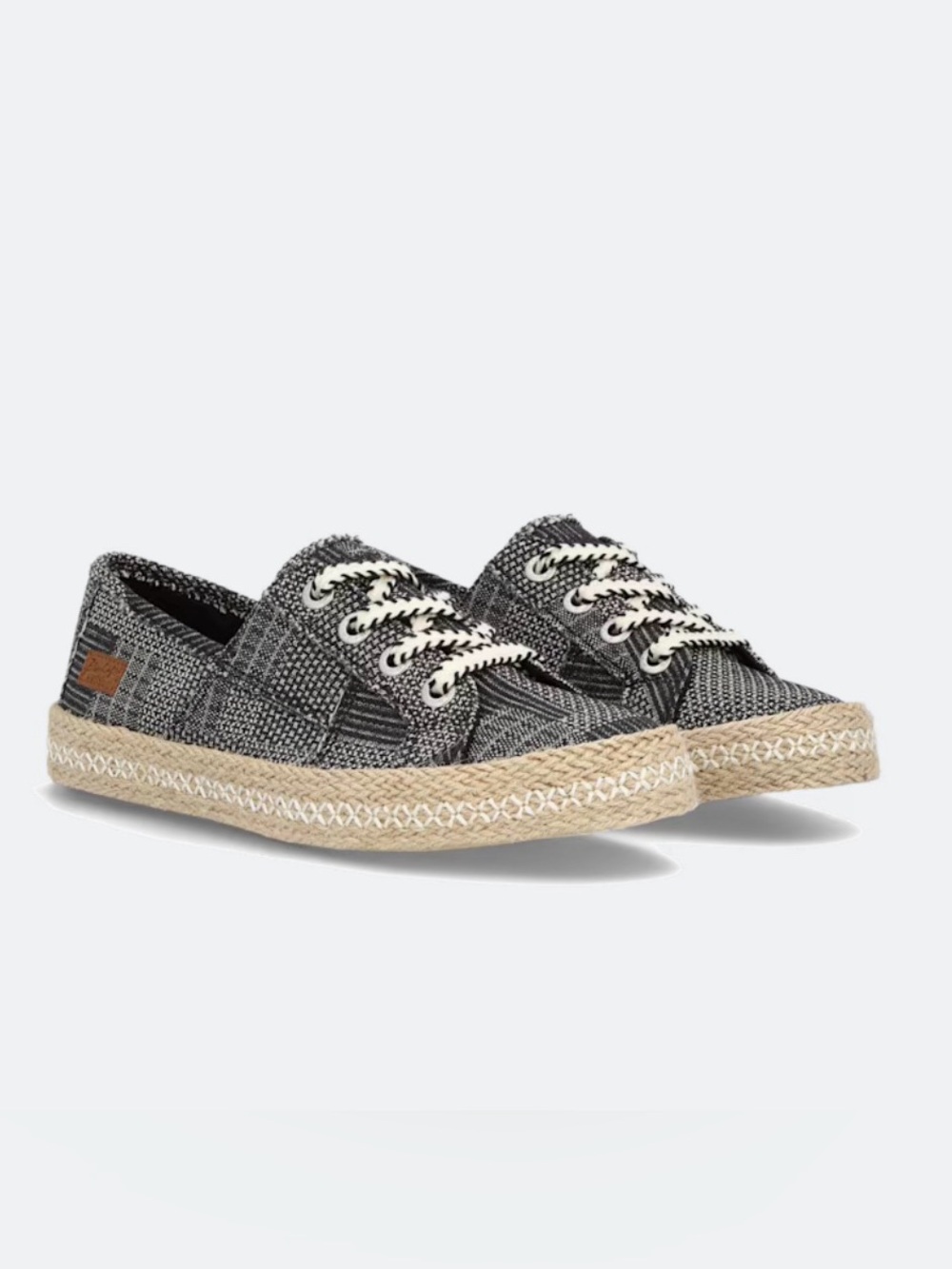 BLOWFISH MALIBU - Casual Black Woven Espadrille Sneaker